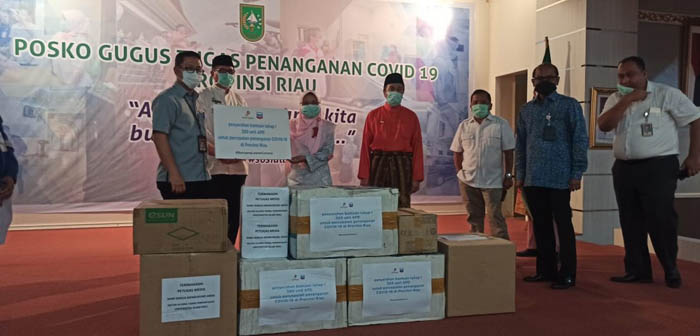Kontribusi SKK Migas-PT CPI untuk Penanganan COVID-19: Salurkan Bantuan ke Tujuh Kabupaten/Kota