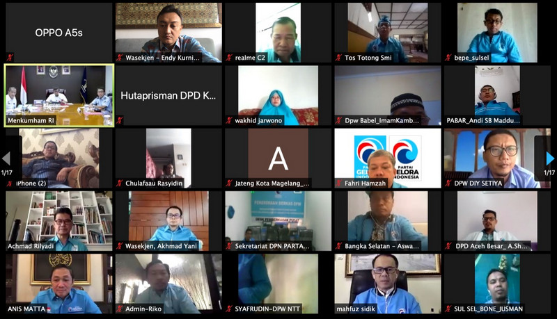 Kantongi SK Badan Hukum, Partai Gelora Resmi Jadi Partai Politik