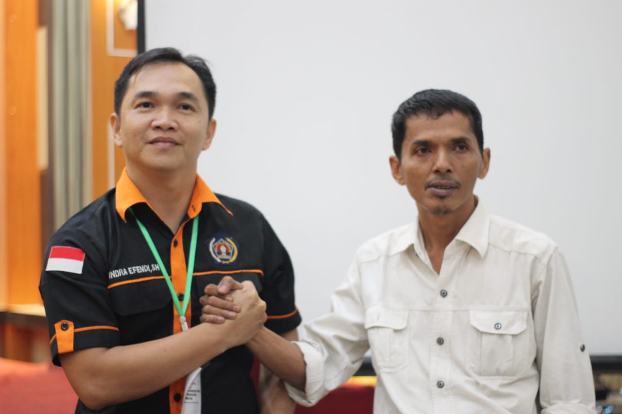 M Yusuf Nakhodai PWI Inhil 2019-2022
