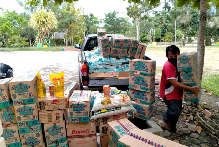 Sambut Lebaran, PT Adei Pelalawan Berikan Bantuan Sembako Buat Wartawan
