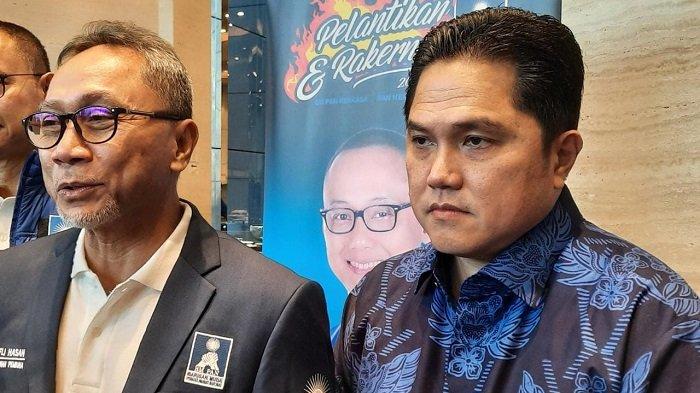 Zulhas soal Erick Thohir: Tunggu Tanggal Mainnya