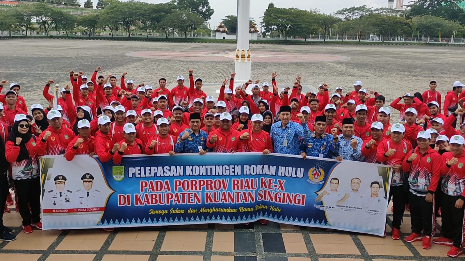 189 Atlet Rohul Ikuti Porprov Riau X, Wabup Janjian Beri Hadiah Bagi Para Juara
