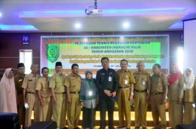 Pjs Bupati Inhil Secara Resmi Buka Pertemuan Teknis Penyuluh Pertanian