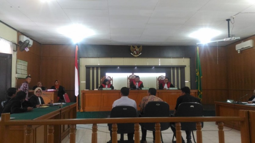 Tiga ASN Terdakwa Korupsi Proyek Tugu Antikorupsi di Riau Diadili