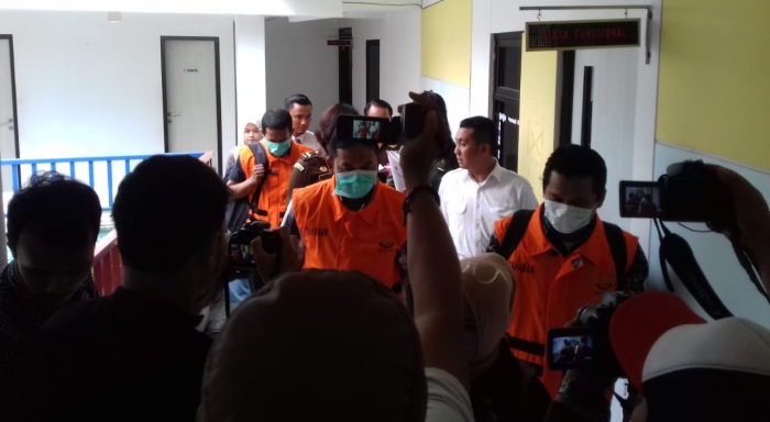 Tiga Tersangka Korupsi Pembanguan RTH Tunjuk Ajar Integritas Akhirnya Ditahan