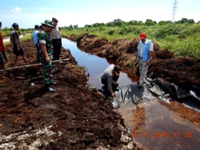 Sejumlah Kanal Bloking Dibangun di Rimbo Panjang