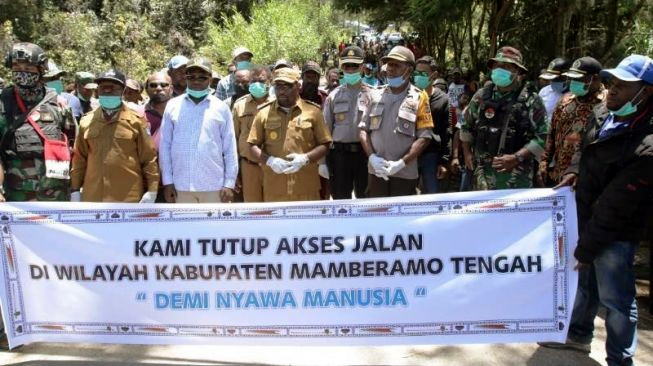 Kabupaten Mamberamo Tengah Papua Lockdown, Bupati: Satu Nyawa Sangat Berarti