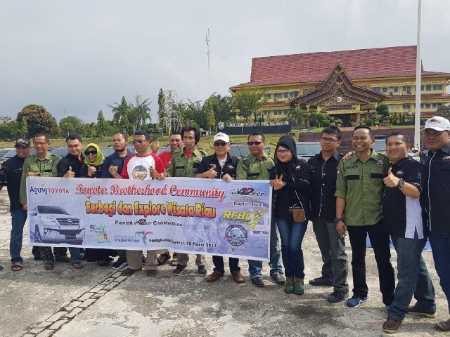 Toyota Brotherhood Community Gaungkan Wisata Riau