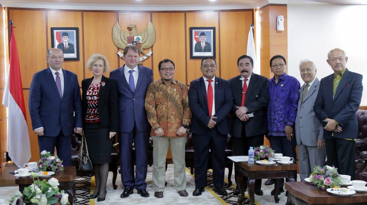 DPD RI Berkomitmen Dukung Investasi Rusia di Indonesia