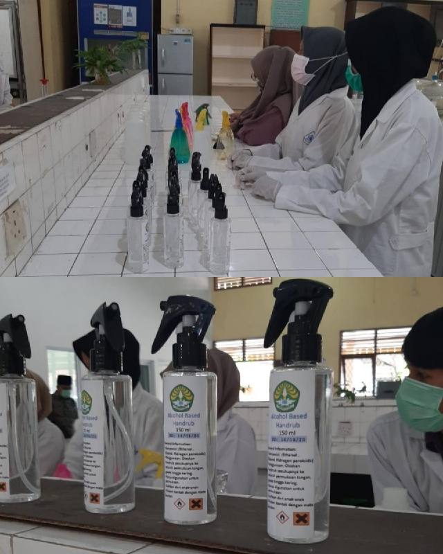 Antisipasi Corona, Enam Laboratorium di Unri Siapkan Sanitizer Gratis