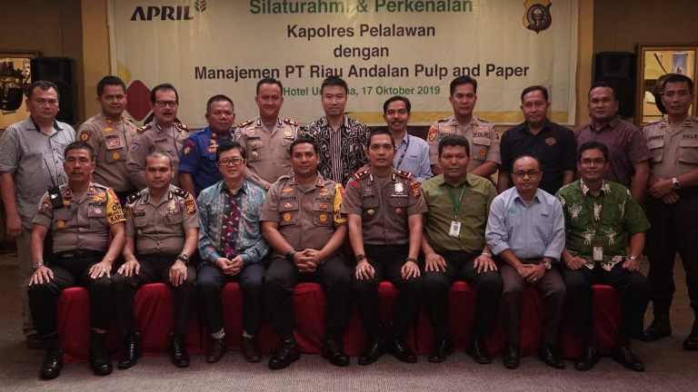 Polres Pelalawan Gandeng Swasta Cegah Karhutla