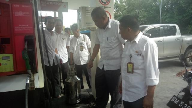 Disperindag Cek Semua Mesin Pompa SBPU di Kabupaten Siak, Hasilnya Ini
