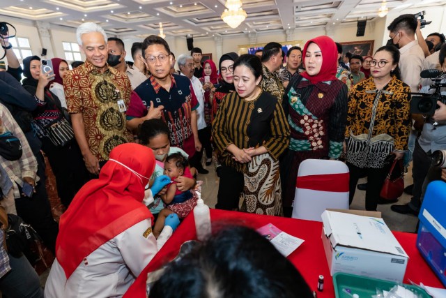 Wujudkan Indonesia Emas 2045, Puan: Vaksinasi Polio Penting bagi Anak