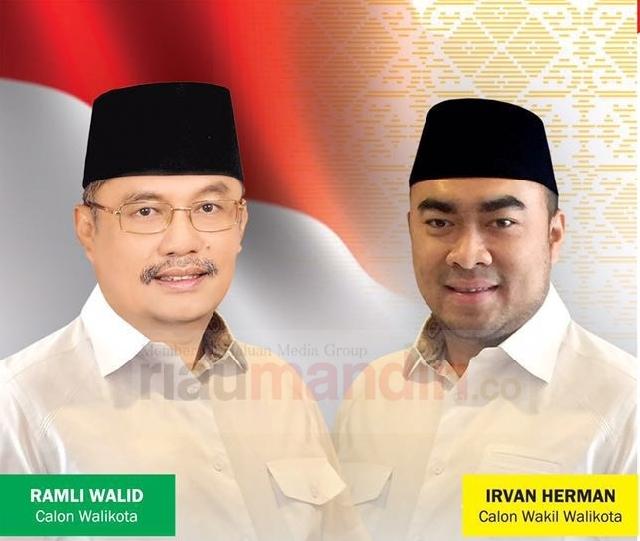 Didukung 6 Parpol, Ramli Walid-Irvan Herman Siap Deklarasikan Diri