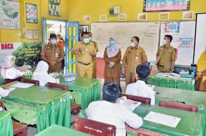 Kampar Gelar Belajar Tatap Muka bagi Sekolah Patuhi Prokes