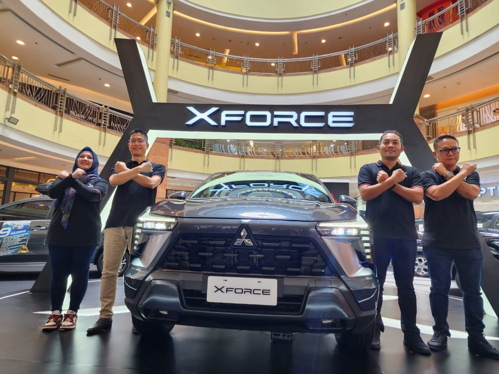 Sukses di GIIAS 2023, Mitsubishi XFORCE Mejeng di MMAS Pekanbaru