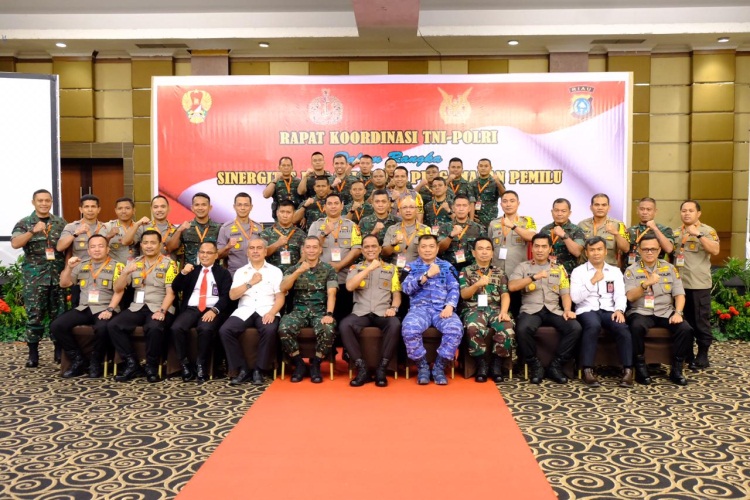 Bersama Institusi Lainnya, TNI-Polri Mapping Daerah Rawan