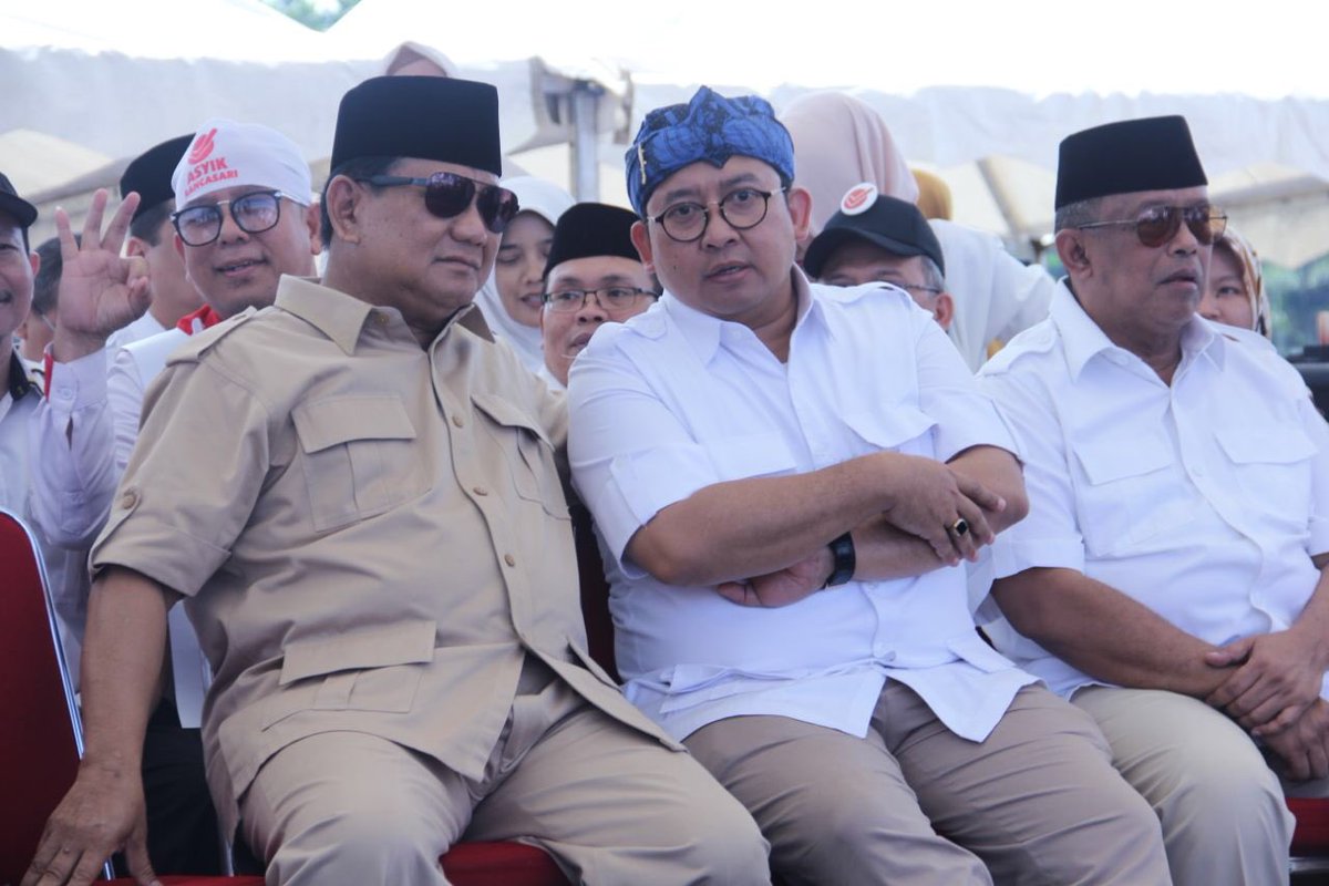 AHY Tak Hadiri Kampanye Akbar Prabowo, Ini Kata Fadli Zon