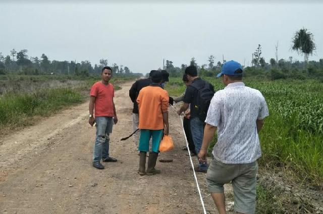 Bangun Jalan Tanpa Izin Pemilik Tanah, Petani di Inhil Gugat PT THIP