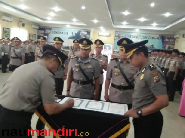 Empat Kapolres Jajaran Polda Riau Resmi Berganti