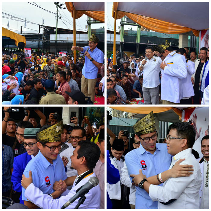 Hadir di Markaz Dakwah PKS Riau, Sandiaga: PKS Kuat, Prabowo-Sandi Kuat!