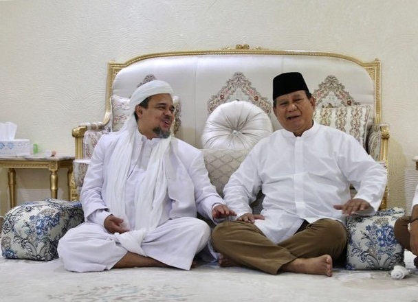 Prabowo: Habib Rizieq Sudah Moderat