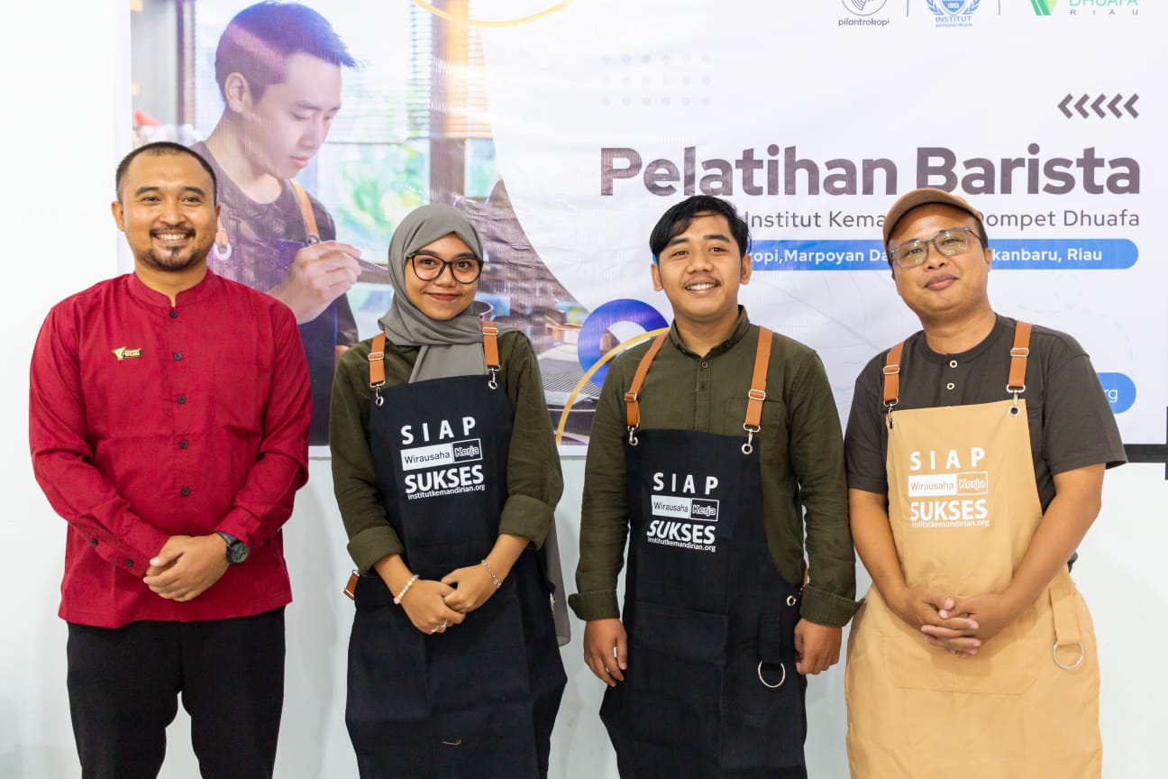 Dompet Duafa Riau Adakan Pelatihan Barista