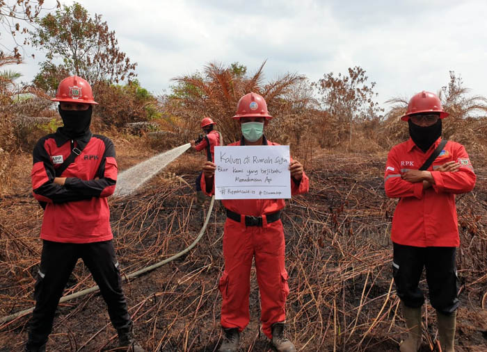 Kisah Tim Reaksi Cepat APP Sinar Mas: Menjaga Hutan Kala Pandemi Covid-19