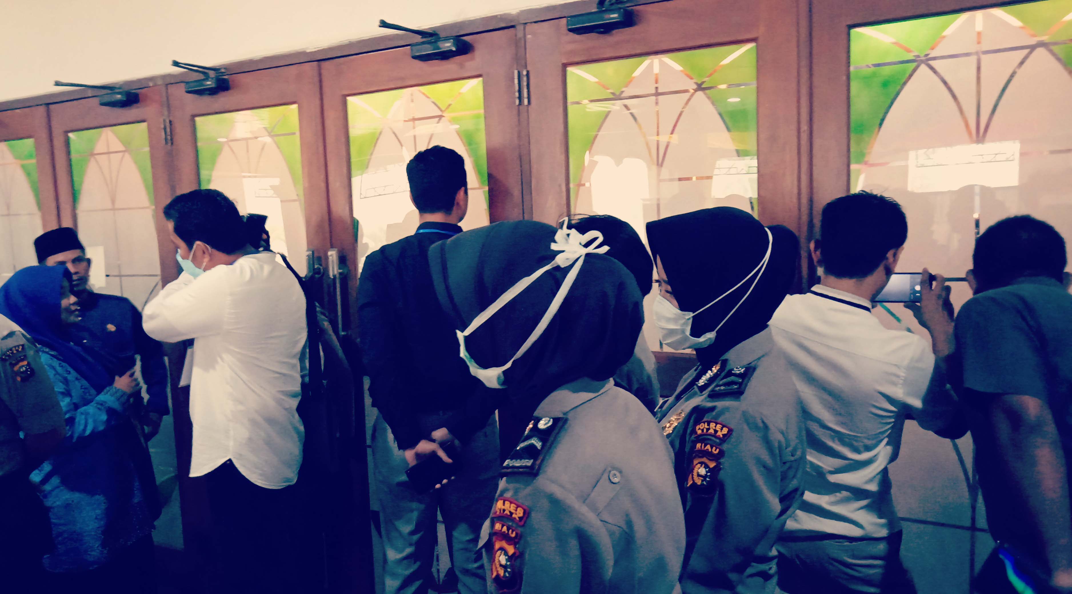 Pelantikan DPRD Siak, Wartawan Dilarang Masuk Ruangan