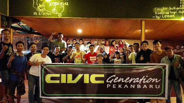 Civic Generation Pekanbaru Deklarasi di Pariaman