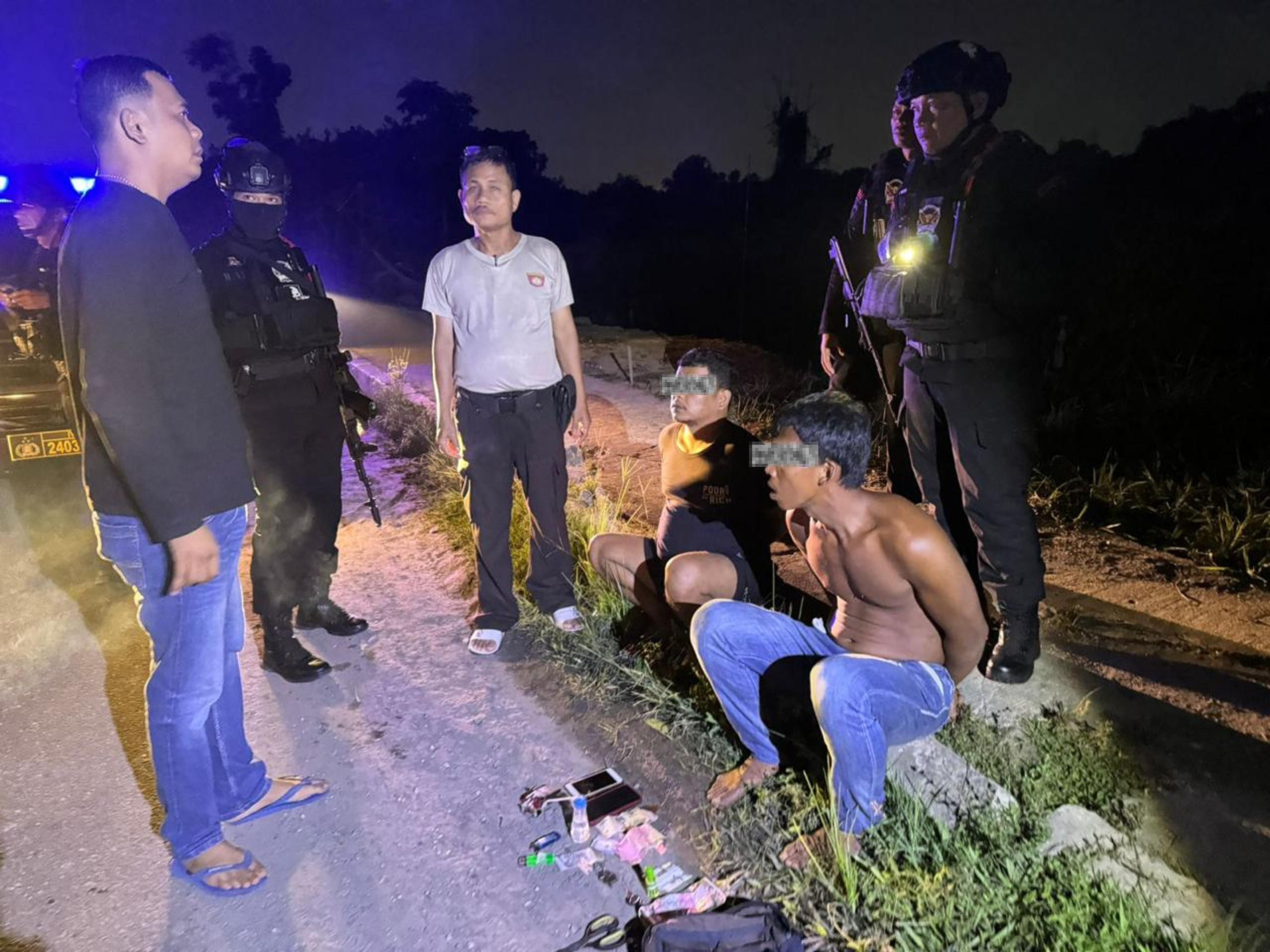 Nyabu Dalam Pick Up Angkut Ayam, Dua Orang Diamankan Tim Raga