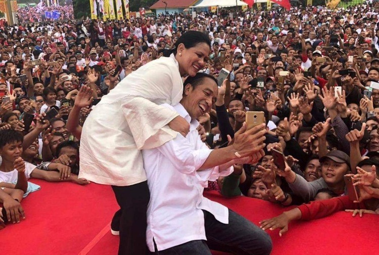 Massa Kampanye Jokowi di Dumai Dituding dari Luar Riau, Ini Jawaban TKN