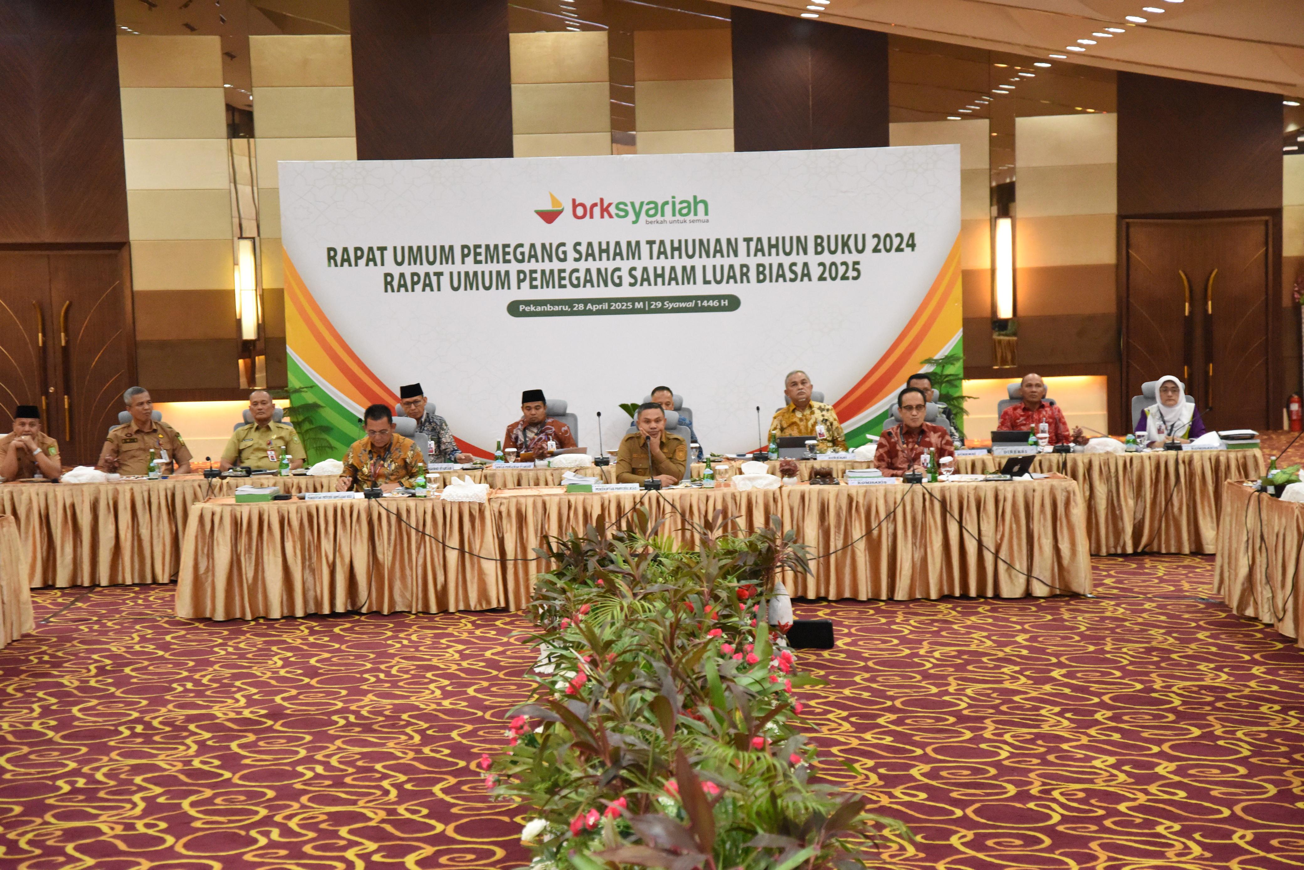 Kinerja Cemerlang, BRK Syariah Bagikan Deviden Rp229 Miliar dari Laba Bersih 2024