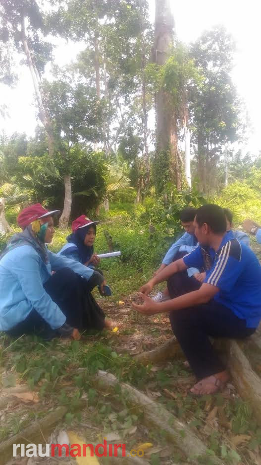 Mahasiswa Kukerta Unri Kunjungi Tempat Wisata di Dusun Temutun Siak