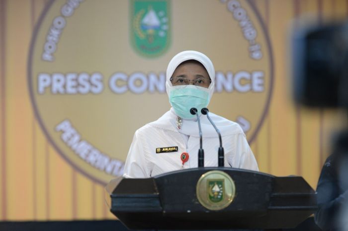 Kasus Positif Covid-19 di Riau Mulai Melandai
