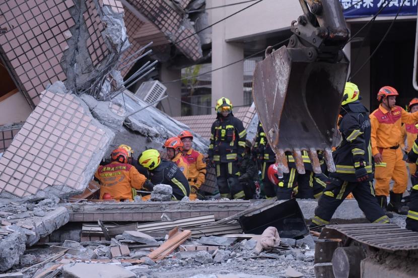 Sembilan Korban Jiwa Akibat Gempa Taiwan