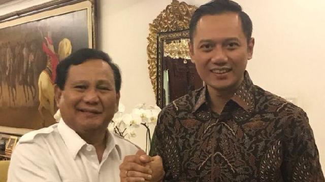 Demokrat Ungkap Peluang Pencalonan Prabowo-AHY di Pilpres 2019
