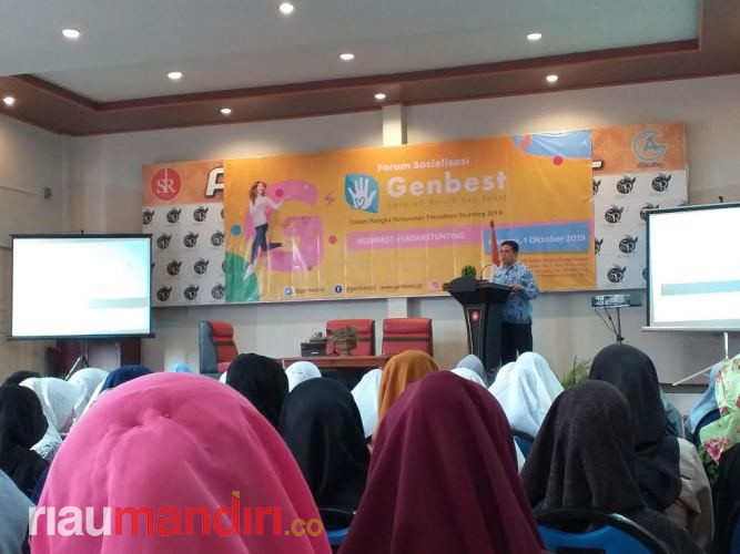 Turunkan Prevalensi Stunting 2019, Kemenkominfo Gelar Forum Sosialisasi Genbest di Kampar