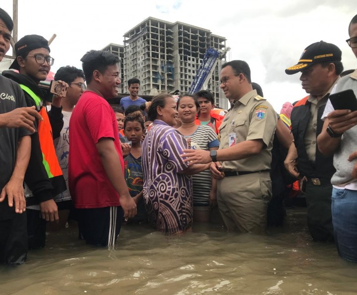 Disebut Silang Pendapat dengan Jokowi soal Banjir, Anies: Kita Sama-sama Ingin yang Baik