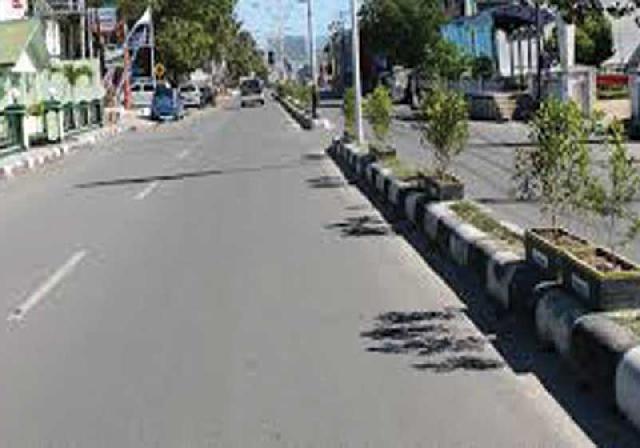 Jalan Sudirman Rawan Lakalantas