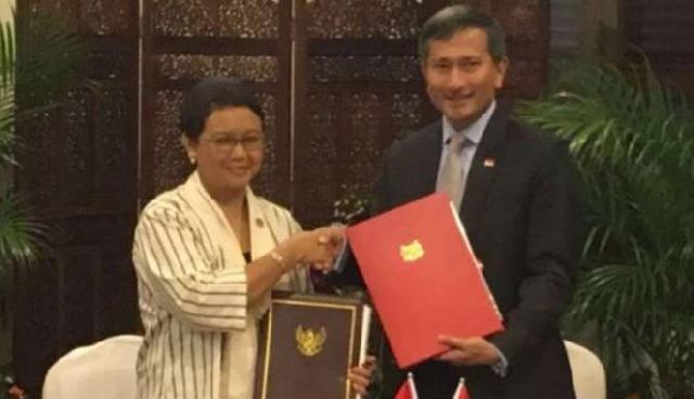 Ratifikasi Perjanjian Perbatasan RI-Singapura Disepakati