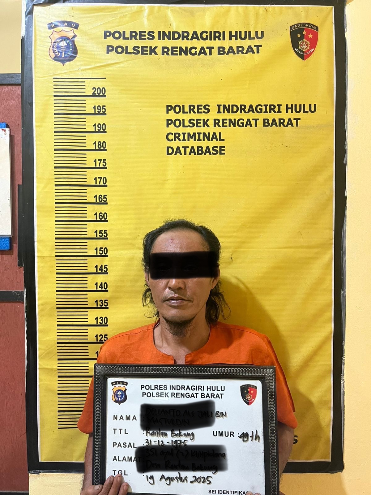 Suami Istri di Rengat Dibacok, Ini Sebabnya