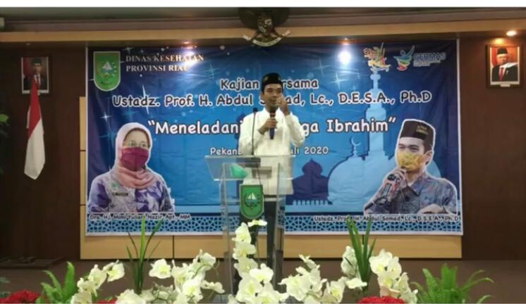 Kadiskes Riau Curhat Soal Tudingan Konspirasi Covid-19, Ini Respons UAS