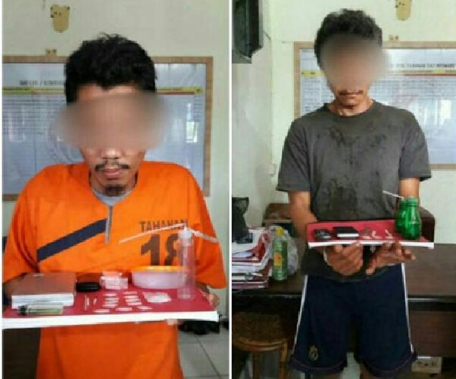 Dua Warga Rengat Ditahan Polisi