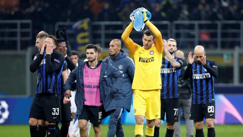 Inter Angkat Koper dari Liga Champions