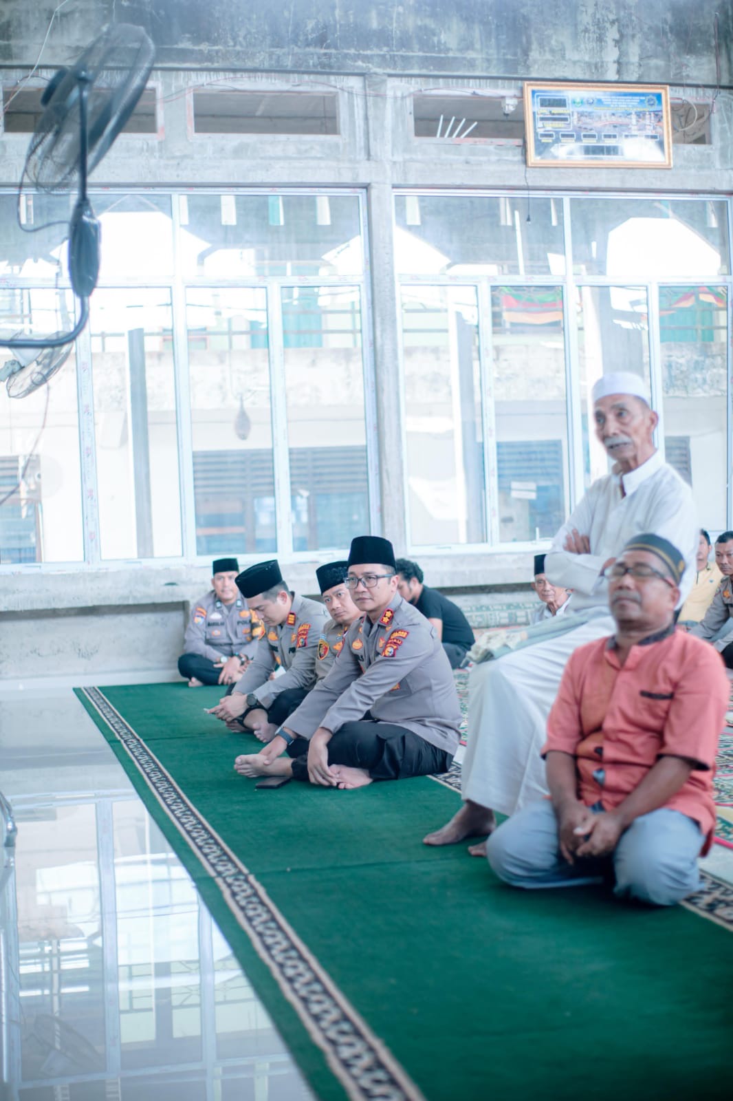 Polres Bengkalis Silaturahmi dengan Komunitas Ojek Online