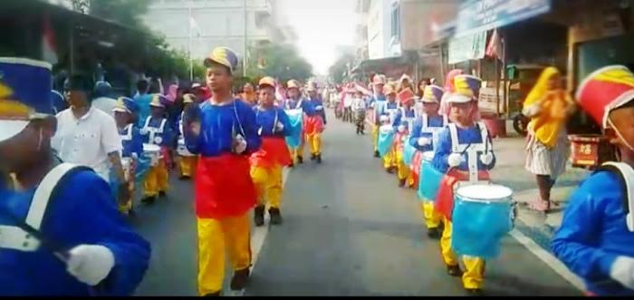 KNPI Tebing Tinggi Meranti Apresiasi Karnaval yang Digelar Korwil Dinas Pendidikan