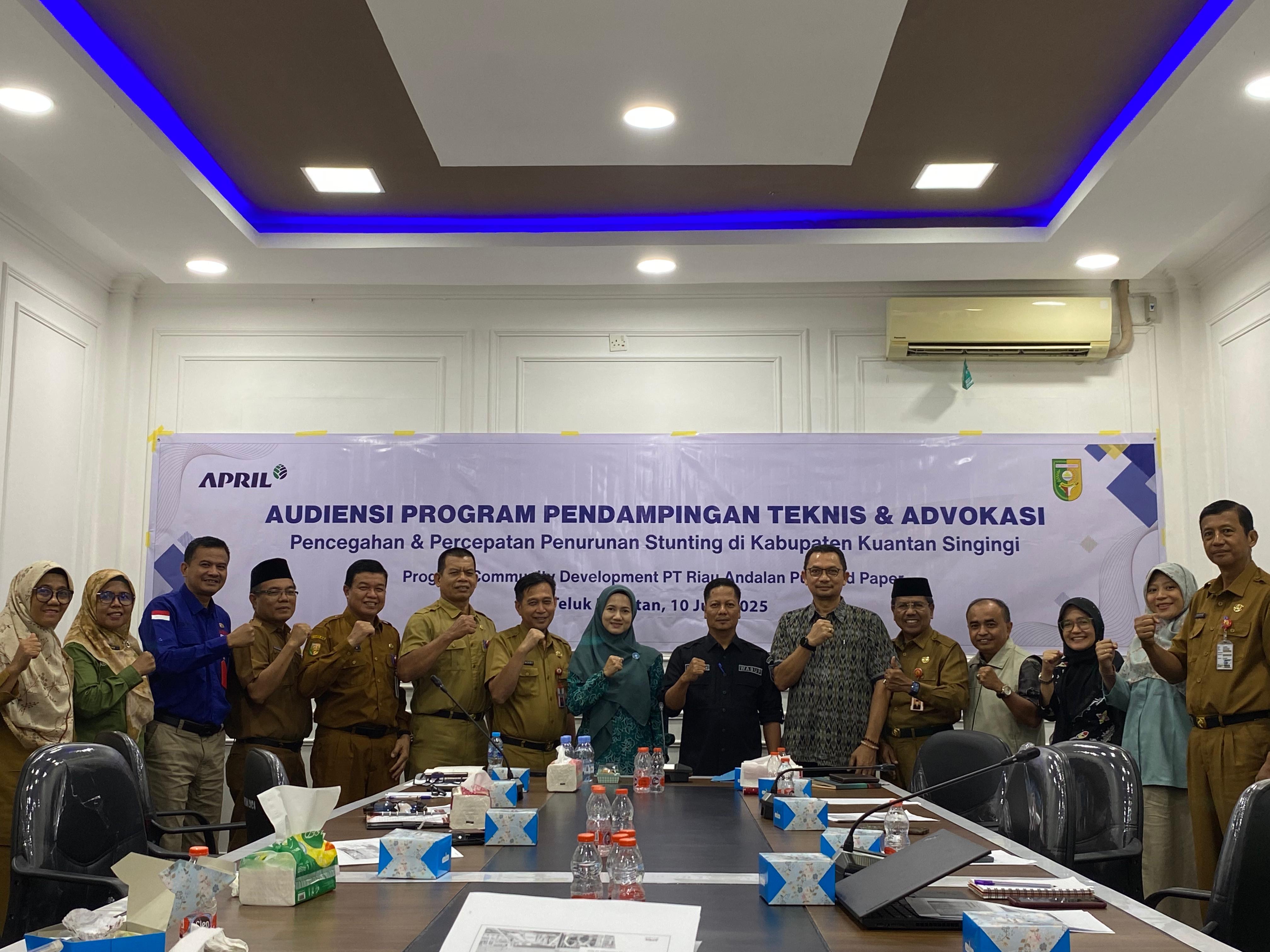 RAPP dan Pemkab Kuansing Sepakati Kerjasama Pencegahan dan Percepatan Penurunan Stunting