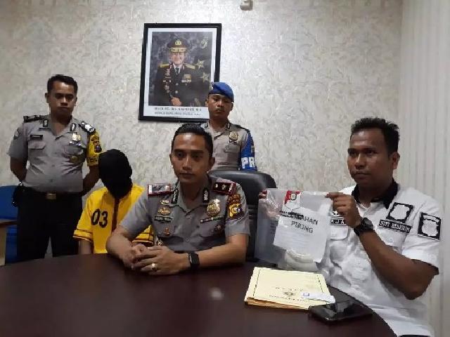 Gagal Bunuh Istri dan Gadaikan Mobil Polisi, Pegawai Rutan Bagansiapiapi Disel