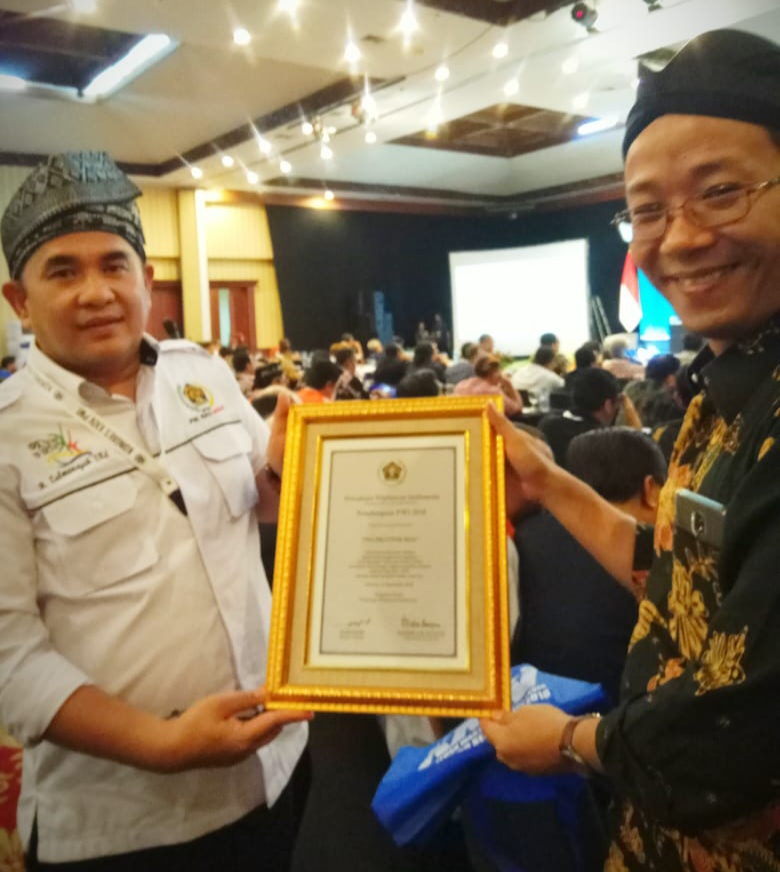 PWI Riau Raih Penghargaan Terbaik dari PWI Pusat